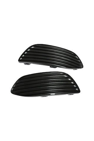 Youmex Mercedes-benz C-class W205 Siyah Sis Farı Koruma Çerçevesi - 2015-2017 Model Uyumlu