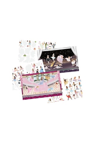 Topmodel Stickerworld Ballet Çok Renkli