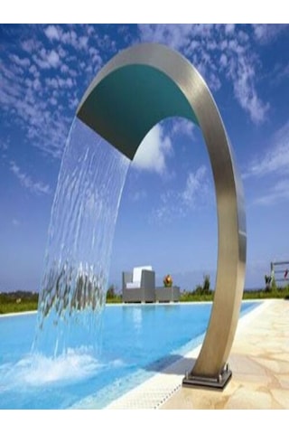 DEV PASLANMAZ 400x800 mm Kobra Model Havuz Şelale AISI 316 Kalite