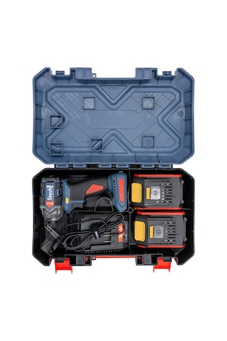 Stechend SX32-2x4.0 Çift Akülü 20 V 4 Ah Kömürsüz Darbeli Vidalama