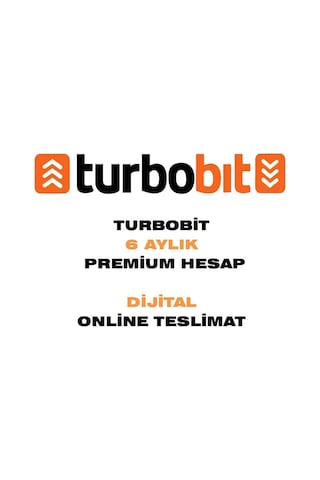 6 Ay 180 Günlük Turbobit Premium Hesap