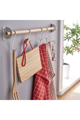 Ikea Halvnäbb Nihale 16-32 X 20 Cm Bej Kırmızı Çok Renkli