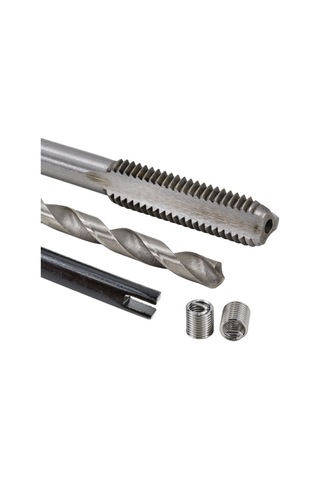 Symbee Motor Ve Otomobil Için Çelik Vida İripli Tamir Seti M6 X 1.0, 25 Parça, Plastik Kutu