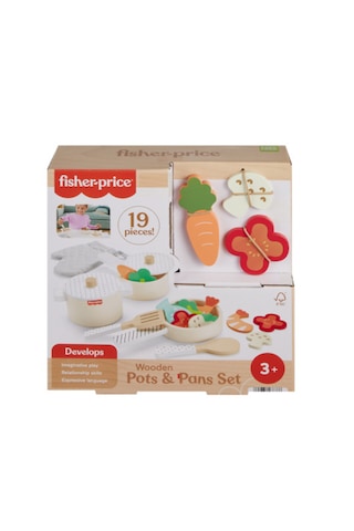 Fisher-Price Ahşap Mutfak Seti HXT83