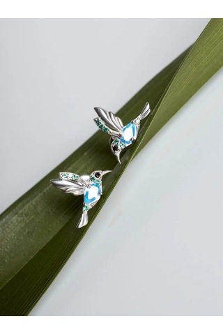 Marıola Küpe Çivileri 925 Ayar Gümüş Kuşlar 169306783 Diğer