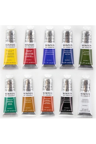 Winsor & Newton Winton Yağlı Boya Tanıtım Seti 10 Renk X 37 Ml 10 Renk