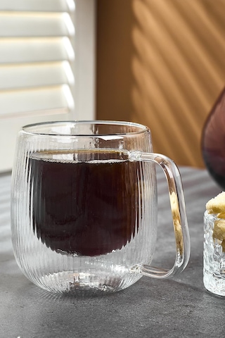 Lineo 300ml Çift Cidarlı Kupa