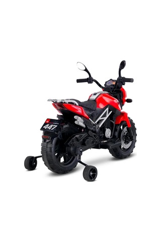 447a Motocross Akülü Motor Kırmızı