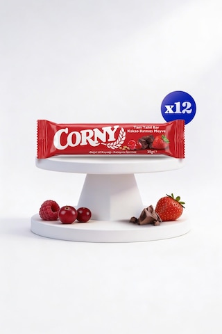 Corny Tahıl Bar Kakao Ve Kırmızı Meyve X 12 Adet