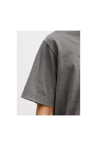 Jack & Jones Jack Jones Jprbluaıden Ss Tee Erkek Gri Tshirt 12293014-02 Gri