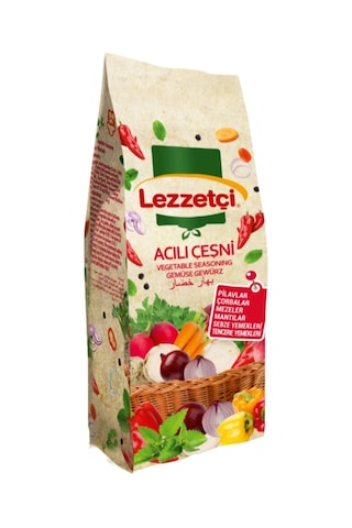 Lezzetçi Et Tavuk Acılı Çeşni Sebzeli Çeşni Bulyon 4'lü Set