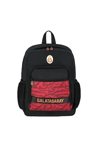 Me 25517 Galata5aray Kolon Detaylı Kamuflaj Sırt Çantası Siyah