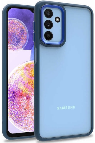 Zore Galaxy Uyumlu M23 Kılıf Flora Kapak - Kırmızı Kirmizi