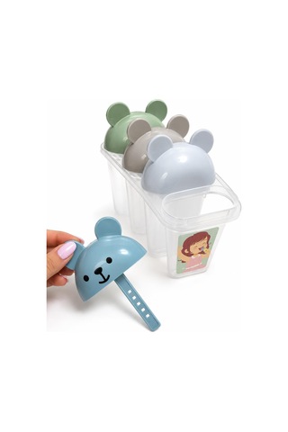 Snowy Bear Dondurma Kalıbı 4 Lü Bpa Free Ev Yapımı Dondurma Ve Buz Kalıbı Çok Renkli