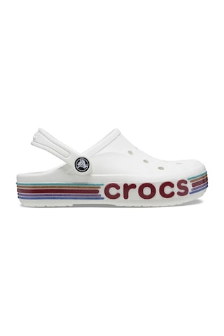 Crocs Bayaband Rainbow Glitter Clg T Çocuk Sandalet 209731-100 Beyaz-beyaz Beyaz
