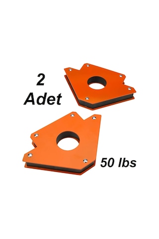 2 Ad 50 Lbs Manyetik Açılı Kaynak Tutucu Mıknatıs, Kaynak Gönyesi