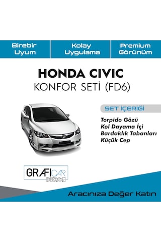 Honda Civic Fd6 Konfor Seti -Araç Içi Ses  Kumaş Kaplama