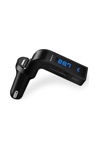 Torima Carg7 Bluetooth Araç Fm Transmitter Usb Girişli Siyah Android İos Cihazlar Uyumlu