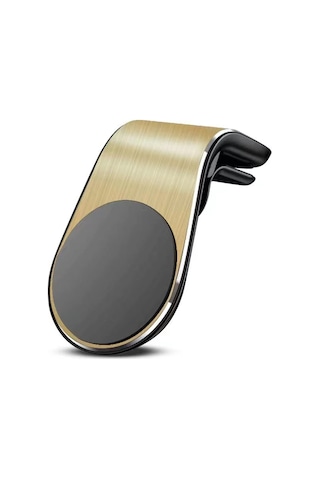 Suofeng Araç Havalandırma Kulesi Manyetik Telefon Tutucu, Kolay Kurulum, Güçlü Manyet, Sürdürülebilir Tutuş, Abs Malzeme, Altın Renk