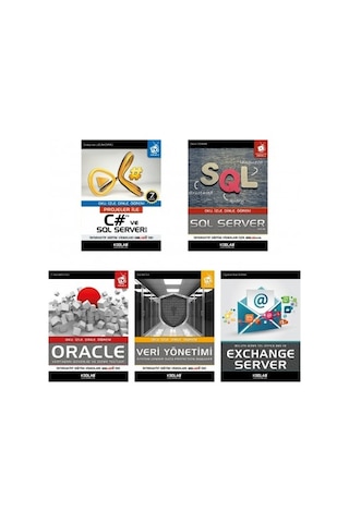 Veritabanı Eğitim Seti 2-5 Kitap Takım - Komisyon - Kodlab