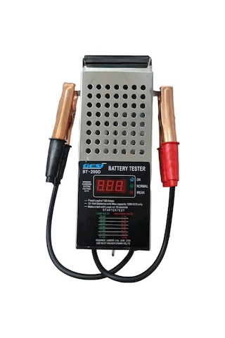 Gesi Bt-200D Dijital Akü Test Cihazı 12Volt 200Amper