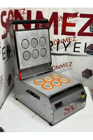 Sönmez Vakum 70 Mm Sos Kabı Yapıştırma Kapatma Makinesi Dürüm Sosu Paketleme Makinası