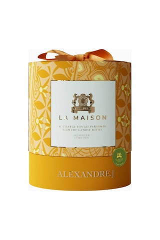 Alexandre J Mint Patchouli Mum Doldurma 220g, Nane-patchouli Siyah