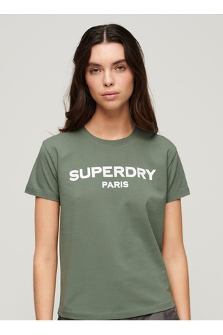 Superdry T-shirt Beyaz