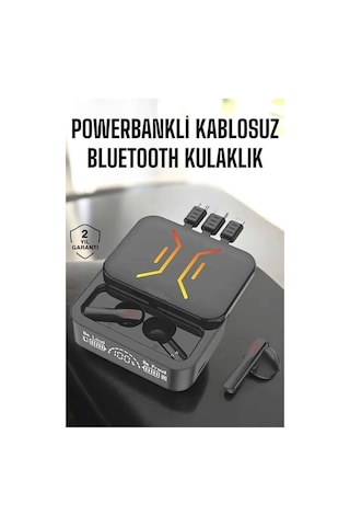 Kablosuz Bluetooth Kulaklık Powerbankli Uzun Pil Ömrü Yüksek Ses Kaliteli