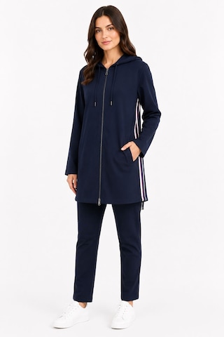 Neden Tekstil Kadın Kapüşonlu Lacivert Rahat Sweatshirt