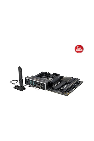 Asus Proart X870e-creator Wıfı, 4xddr5, 4xm.2, Hdmı, Dp, Type-c, Pcıe 5.0, Wi-fi 7, Bluetooth V5.4,