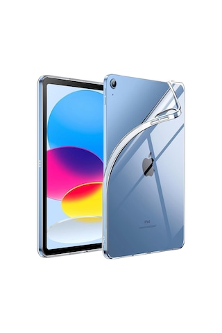 Apple Uyumlu iPad Mini 6.nesil 8.3 Kılıf Şeffaf Silikon Tpu Esnek Arka Kapak