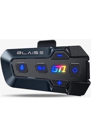 Blaıse Gt1 Bluetooth Motosiklet Intercom Siyah
