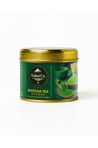 Asia&co Ceremonial Grade Matcha %100 Saf Japon Matcha