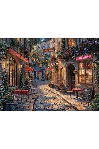 Anatolian 1000 Parçalık Puzzle - Barlar Sokağı 1208