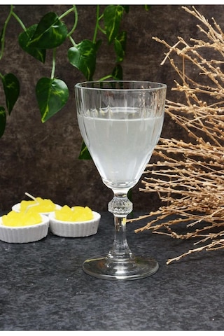 Paşabahçe Diamond Beyaz Şarap Bardağı, 190cc, 6 Adet Çok Renkli