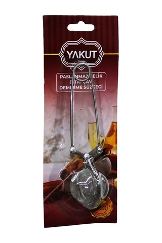 Maşalı Tel Metal Bitki Çay Süzgeç Bx40 Çok renkli