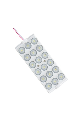 Powermaster 12 Volt 6 Watt Soğuk Beyaz 18 Ledli 2'li Paket Yanıp Sönen Modül Led 1 Adet