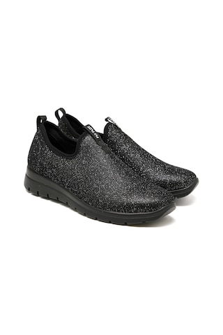 Sneaker Günlük Kadın 27 T12 Tq Fly Flot Cloth Woman Black Siyah