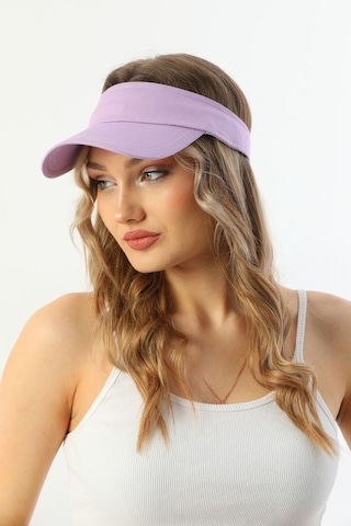 Uv Koruyuculu Unisex Siperlikli Lia Şapka Lila