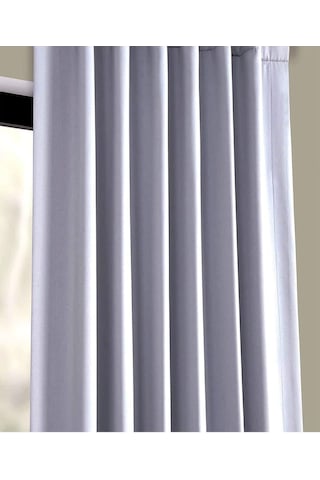 Ev Depo Home Taç Karartma Blackout Pilesiz Fon Perde Tek Kanat Blcagrı001, Açık Gri, 150 X 250 Çok Renkli
