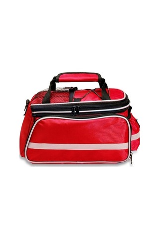 Didadodo Dağ Bisikleti Arka Raf Su Geçirmez Çanta, Kırmızı Kırmızı