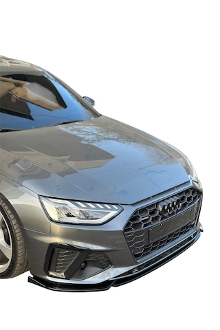 Audi A4 2022+ Uyumlu 3 Parça Ön Lip