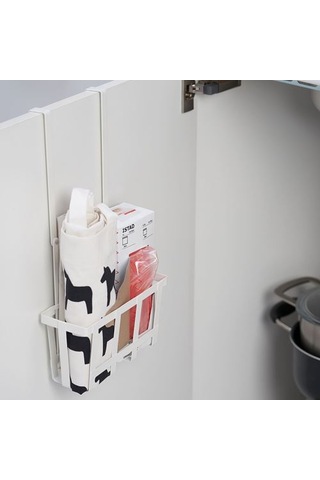 Ikea Pålycke Asılabilir Dolap Düzenleyici, Beyaz, 20x7,5x36