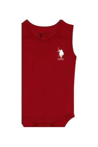 U.S. Polo Assn. Bebek Body Zıbın Kırmızı