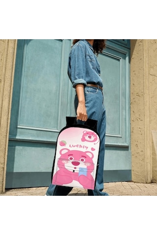 Trendooze Ve Siyah Siyah Sırt Seyahat, Organizasyon Kılıfı Kawaii Karikatür, İş, İle Gençler, Dizüstü Çoklu Çantası, Bölmeleri Bilgisayar Abd67 15.6 Us Siyah