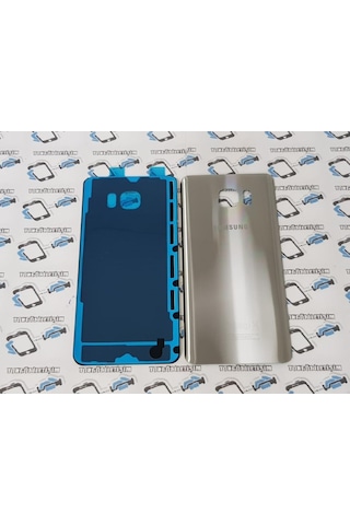 Samsung Uyumlu Galaxy Note 5 Arka Pil Batarya Kapağı (Cam) (187337964)