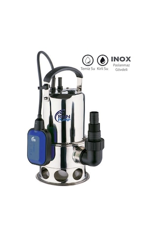 Rainpump Cd900p-ınox Paslanmaz Gövdeli Drenaj Dalgıç Pompa