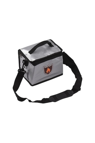 Trendooze Güvenli Lıpo Pil Depolama Çantası - Model: Güvenli Lp Gri