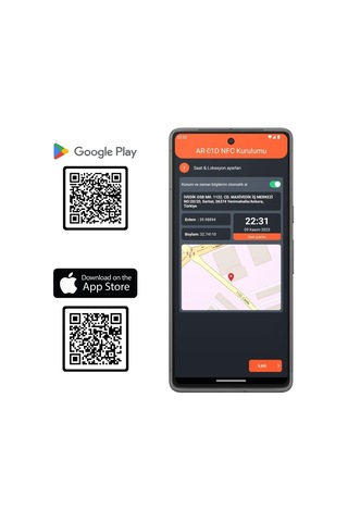 Ateltek Ar-01d-nfc Astronomik Zaman Saati